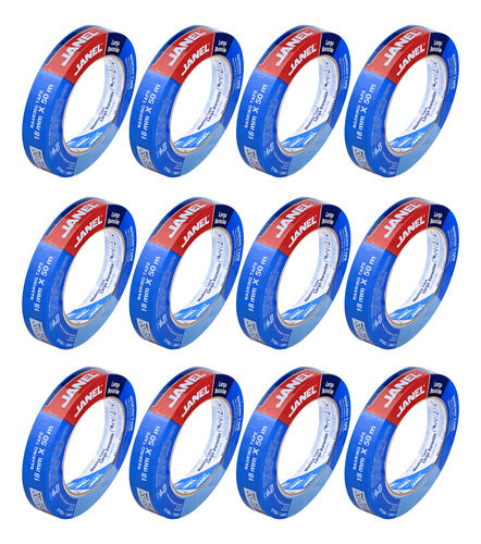 Masking Tape Azul 230 Janel 18 Mmx 50m