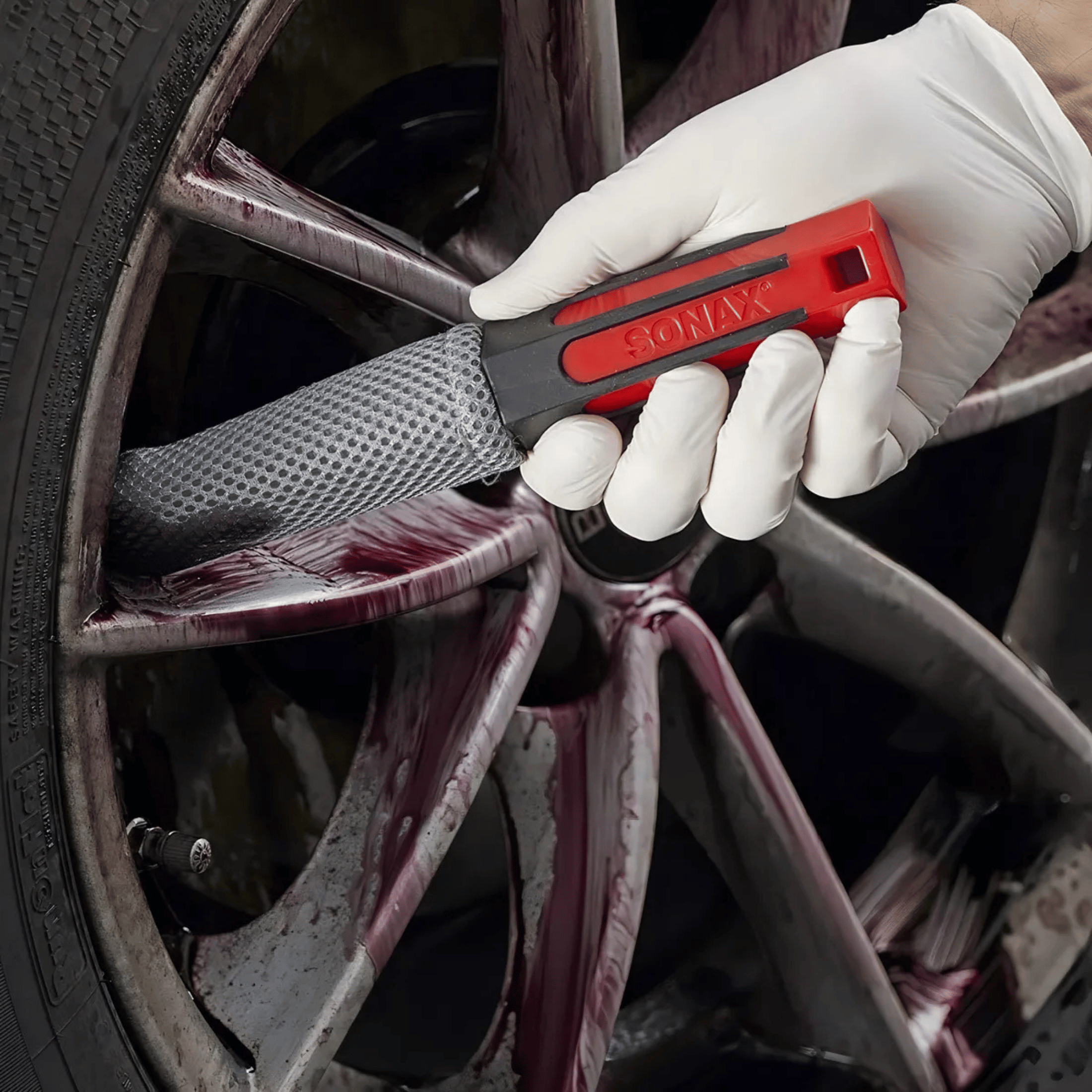 Sonax Cepillo limpiador de Rines Ultra Suave