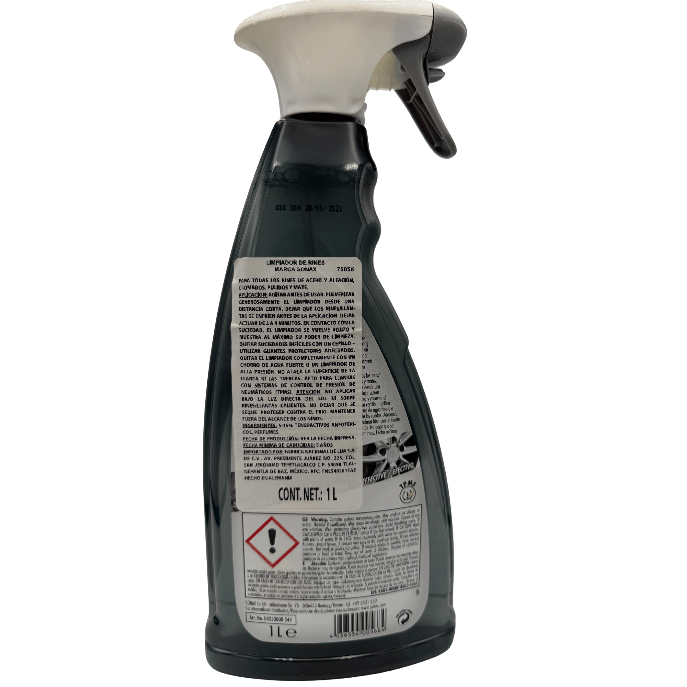 Sonax Limpiador Rines Llantas Felgen Beast  1 L