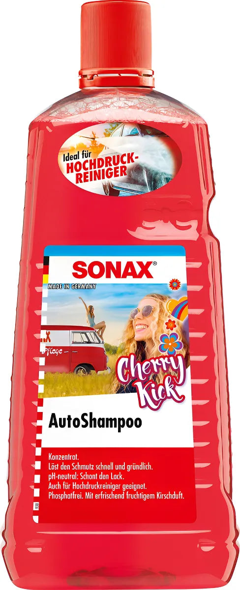 Sonax Shampo alto brillo concentardo Cherry kick 2 litros