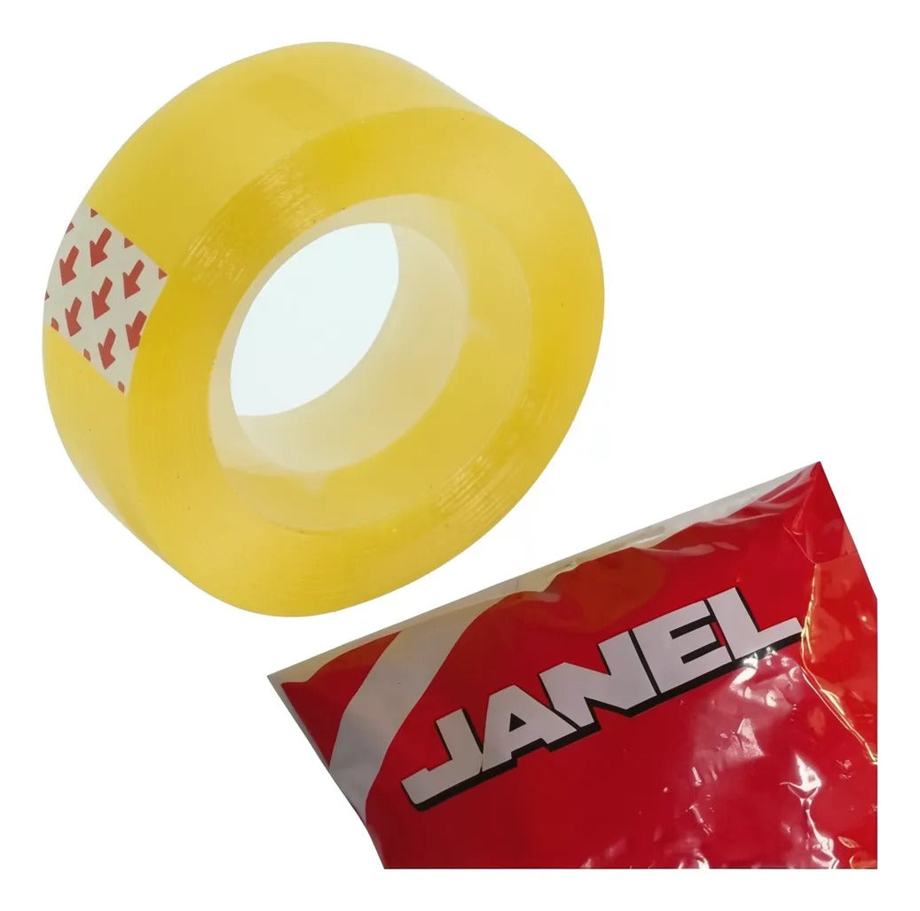 Cinta Adhesiva Janel Diurex 1.2cm X 10m Transparente 50 Pz
