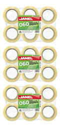 Cinta Adhesiva Transparente Empaque 060 Janel 48mmx150m 18pz