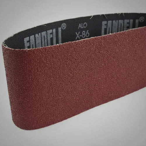 10 Banda Lija X-86 Grado 100 6x48 Pulg Fandeli Madera Metal