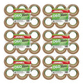 Cinta Adhesiva Canela Para Empaque 060 Janel 48mmx150m 36 Pz