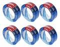 Masking Tape Azul 230 Janel 24 Mmx 50m 6 Pzas