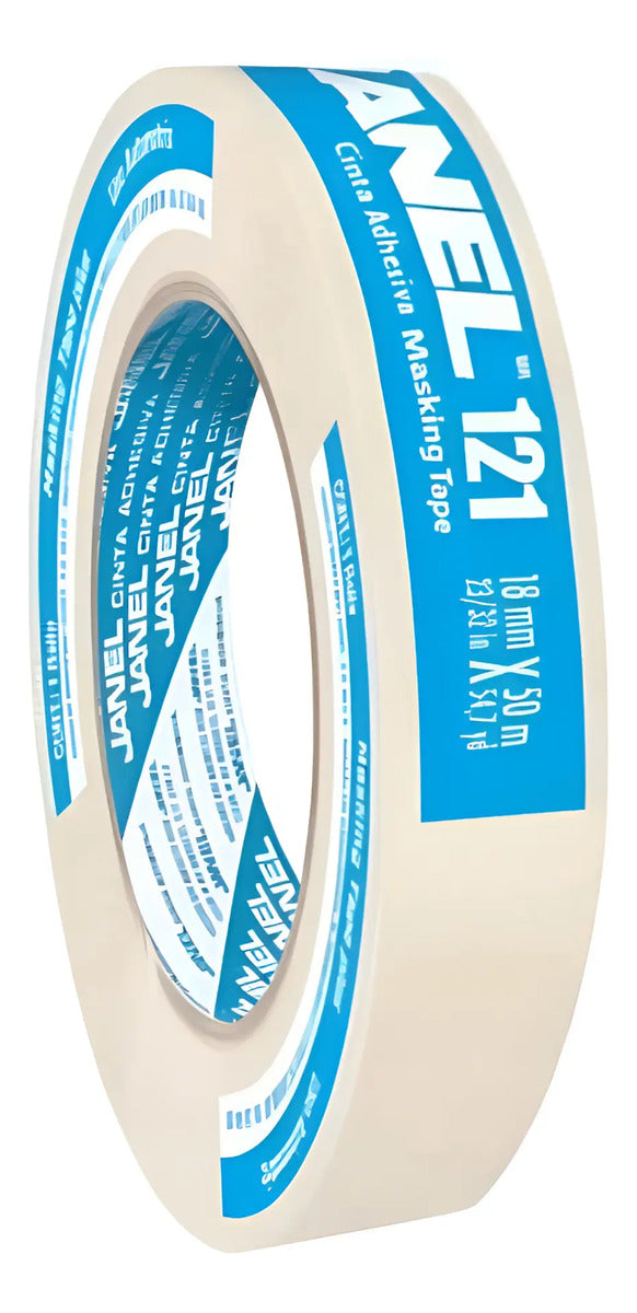 Masking Tape Uso General 121 Janel 18 Mmx 50m 1 Pza