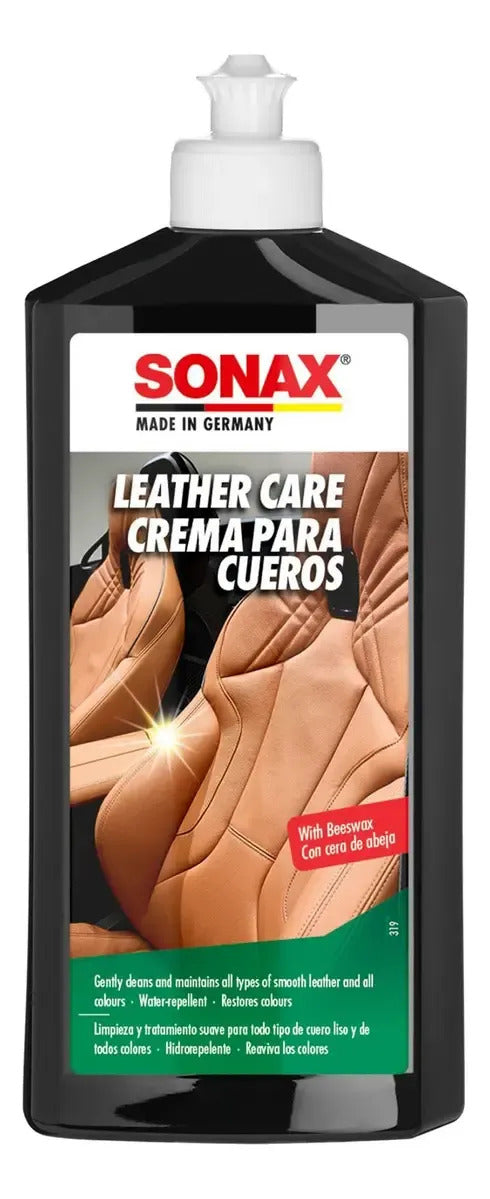 Sonax Crema Para Cueros  Limpia Protege Humecta Piel 250ml