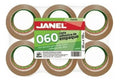 Cinta Adhesiva Canela Para Empaque 060 Janel 48mmx150m 6 Pz