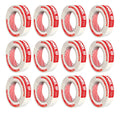 Cinta Doble Cara Poliester 400 Janel 18 Mm X 50m 12 Pzas