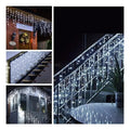Serie Navideña Cascada 400 Luces Led 6 Metros