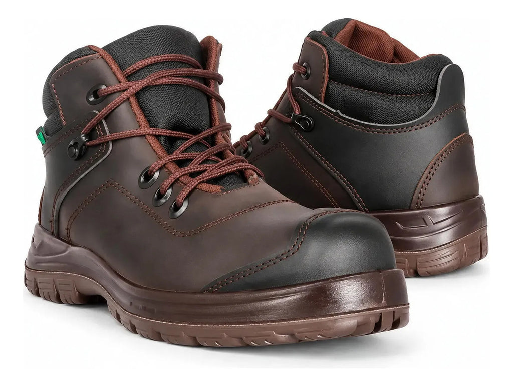 Van Vien Omega  Bota De Seguridad Dielectrico Cafe  Y Negro
