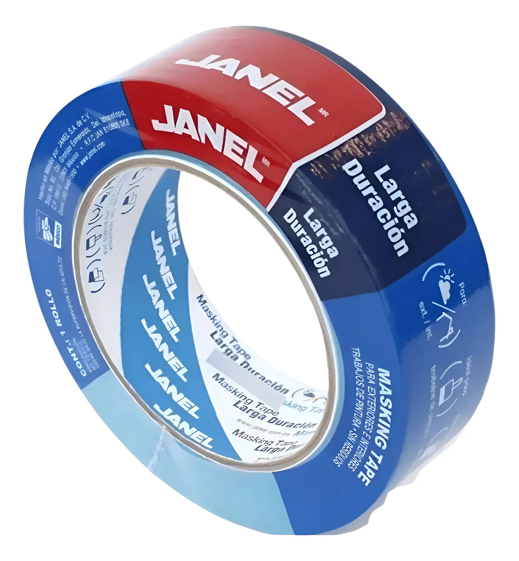 Masking Tape Azul 230 Janel 24 Mmx 50m 1 Pza