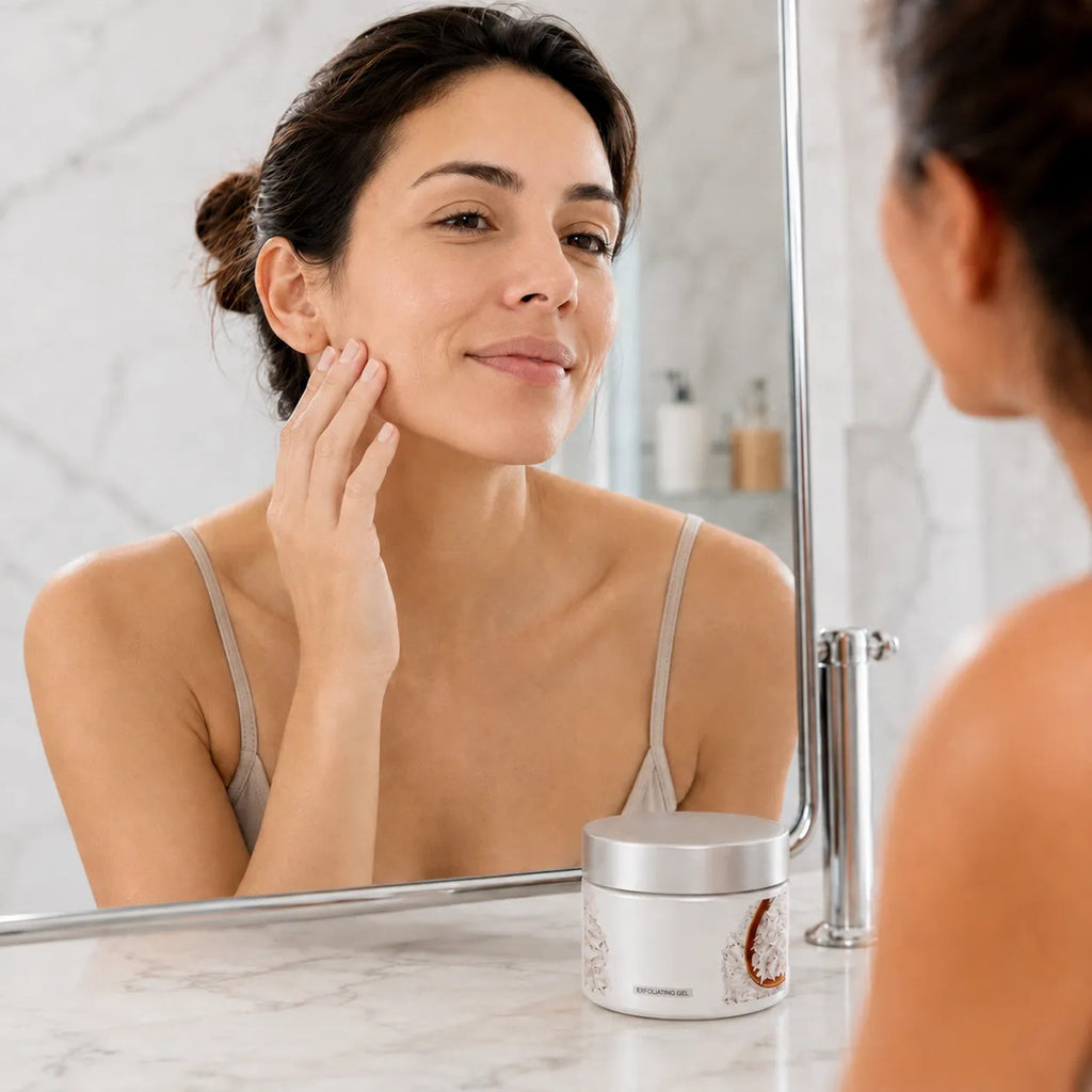 Exfoliante De Arroz Para Manchas Limpieza Profunda