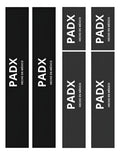 Juego De 6 Bloques Garlopas Sin Velcro Para Lijar Padx