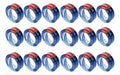 Masking Tape Azul 230 Janel 24 Mmx 50m 18 Pzas