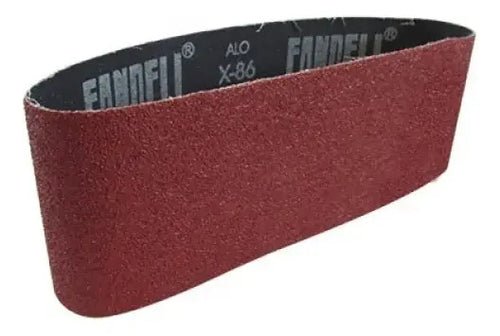 10 Banda Lija Grado 100 Fandeli 6 X 80 Pulg Madera Metal