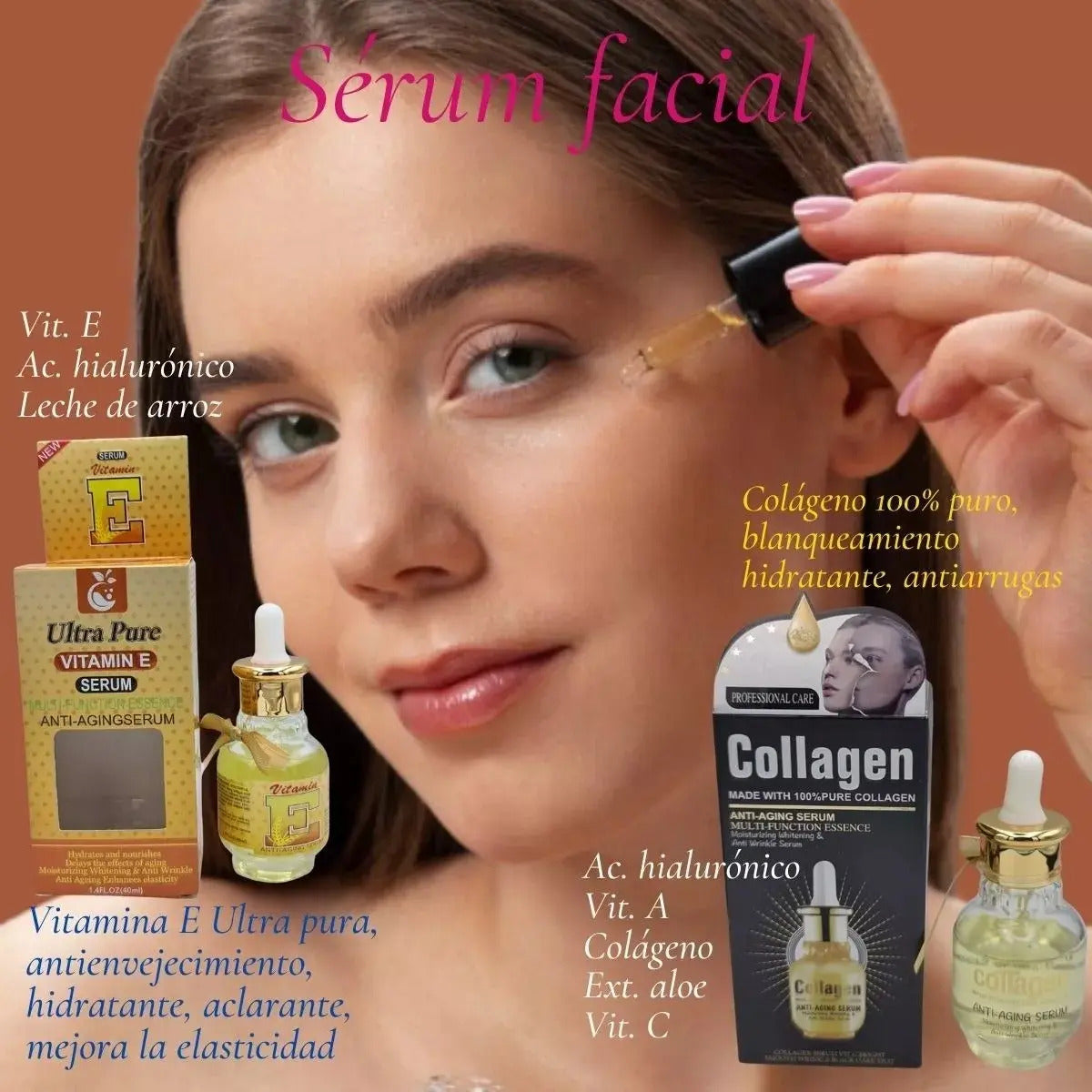 Lote Skin Care Cabello Serum Facial Crema Cuerpo