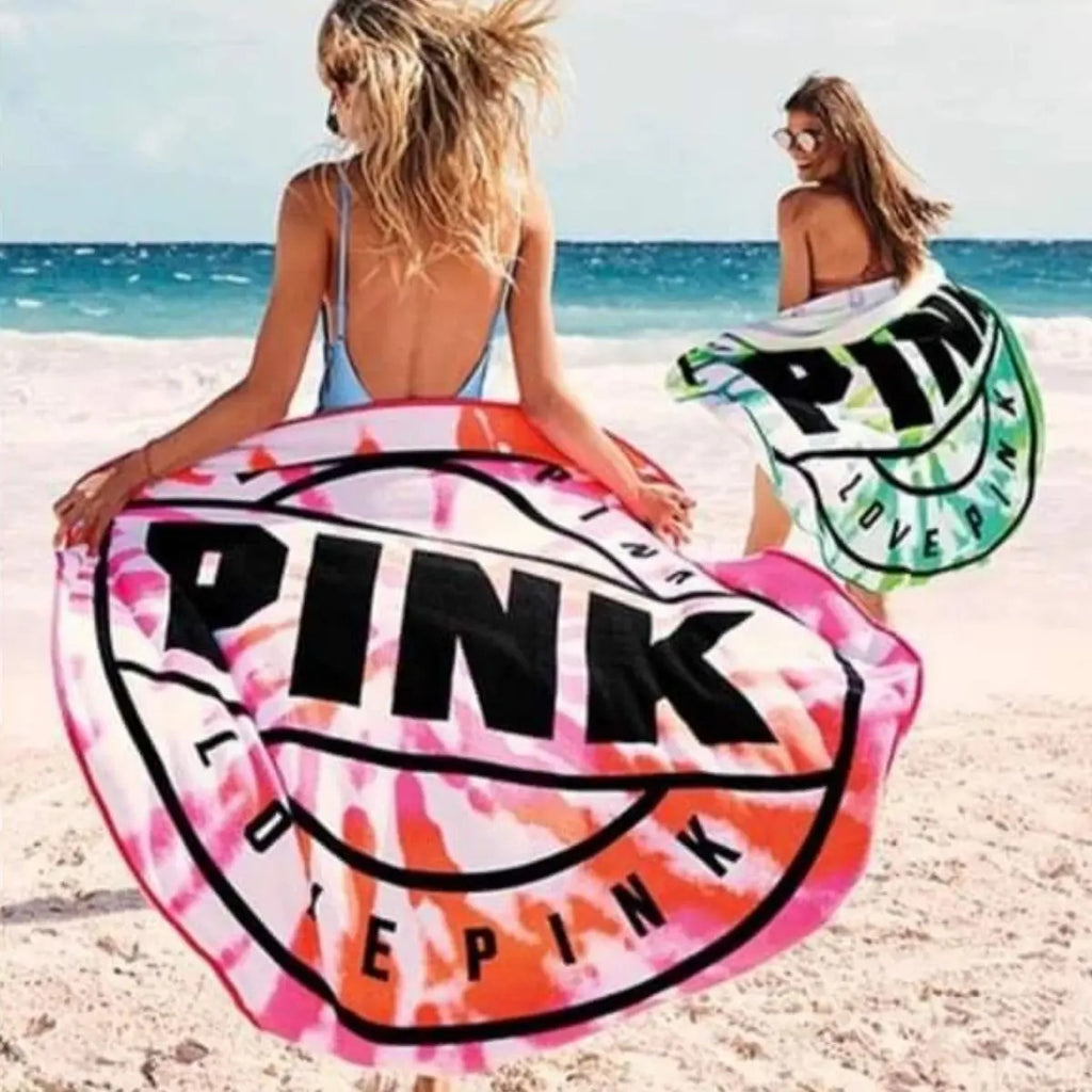 Toalla Redonda Playa Microfibra Estampada 1.5m Generic