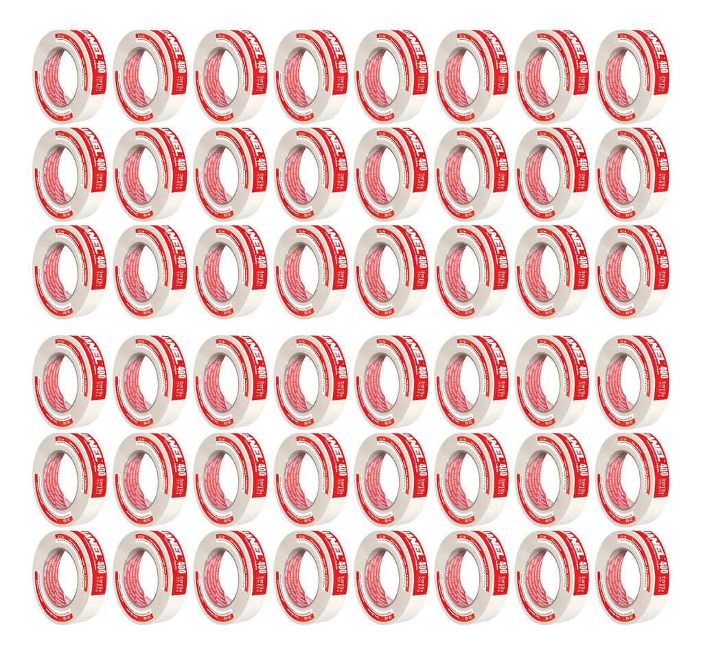 Cinta Doble Cara Poliester 400 Janel 18 Mm X 50m 48 Pzas