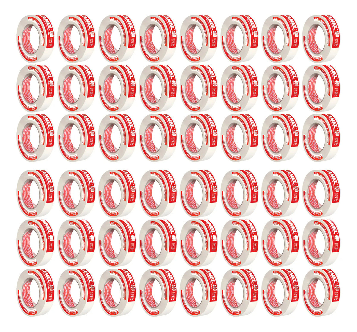 Cinta Doble Cara Poliester 400 Janel 18 Mm X 50m 48 Pzas