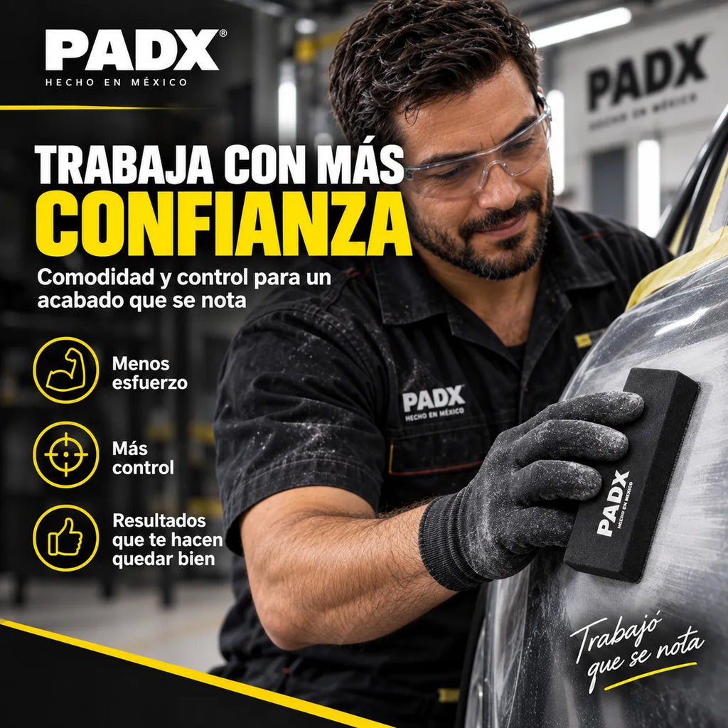 Juego De Bloques Garlopas Con Velcro Para Lijar Padx