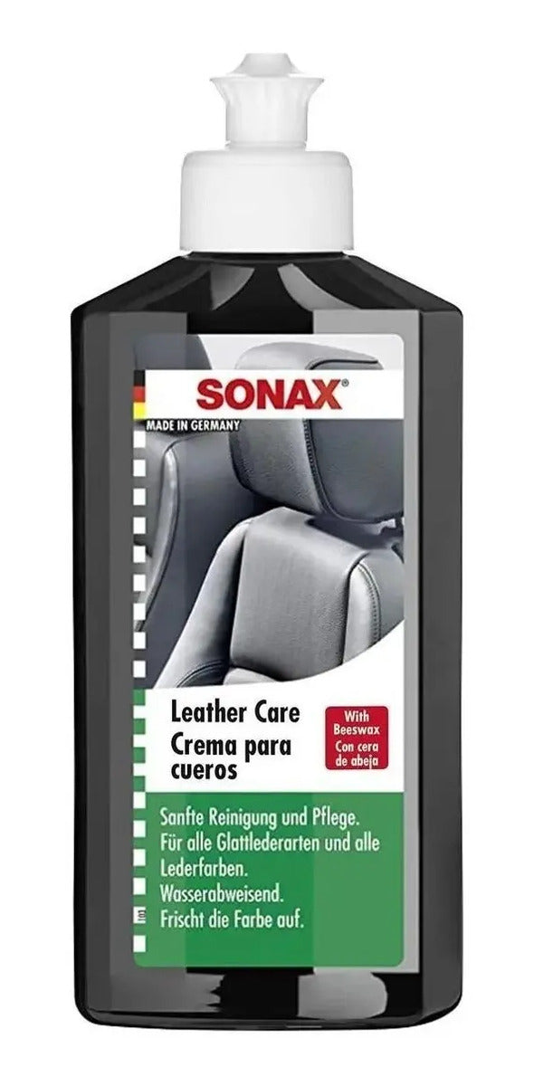 Sonax Crema Para Cueros  Limpia Protege Humecta Piel 250ml