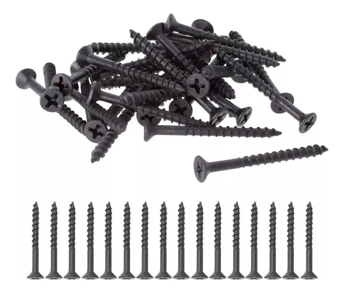 Tornillos Pija Madera Aglomerado 8 X 2 Pulgadas  Cruz Plana