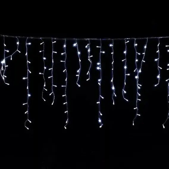 Serie Navideña Cascada 400 Luces Led 6 Metros