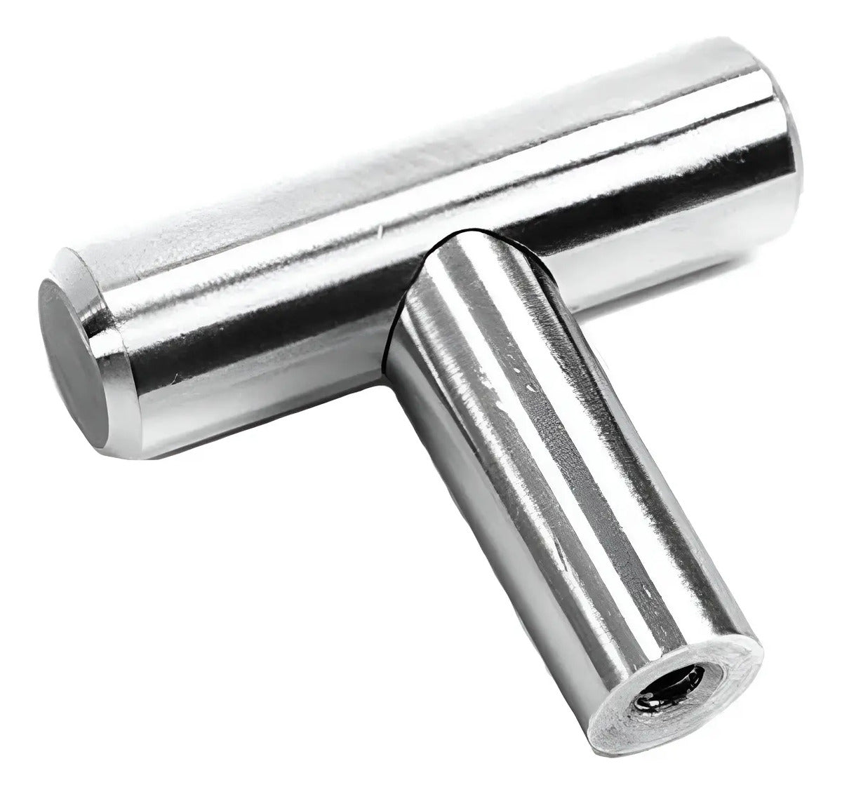 Jaladera De Botón T Barra Acero Inoxidable 25 Pzs Handy Home