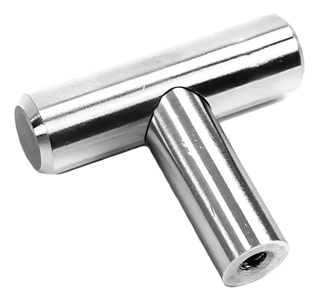 Jaladera De Botón T Barra Acero Inoxidable 1 Pieza Handy Hom