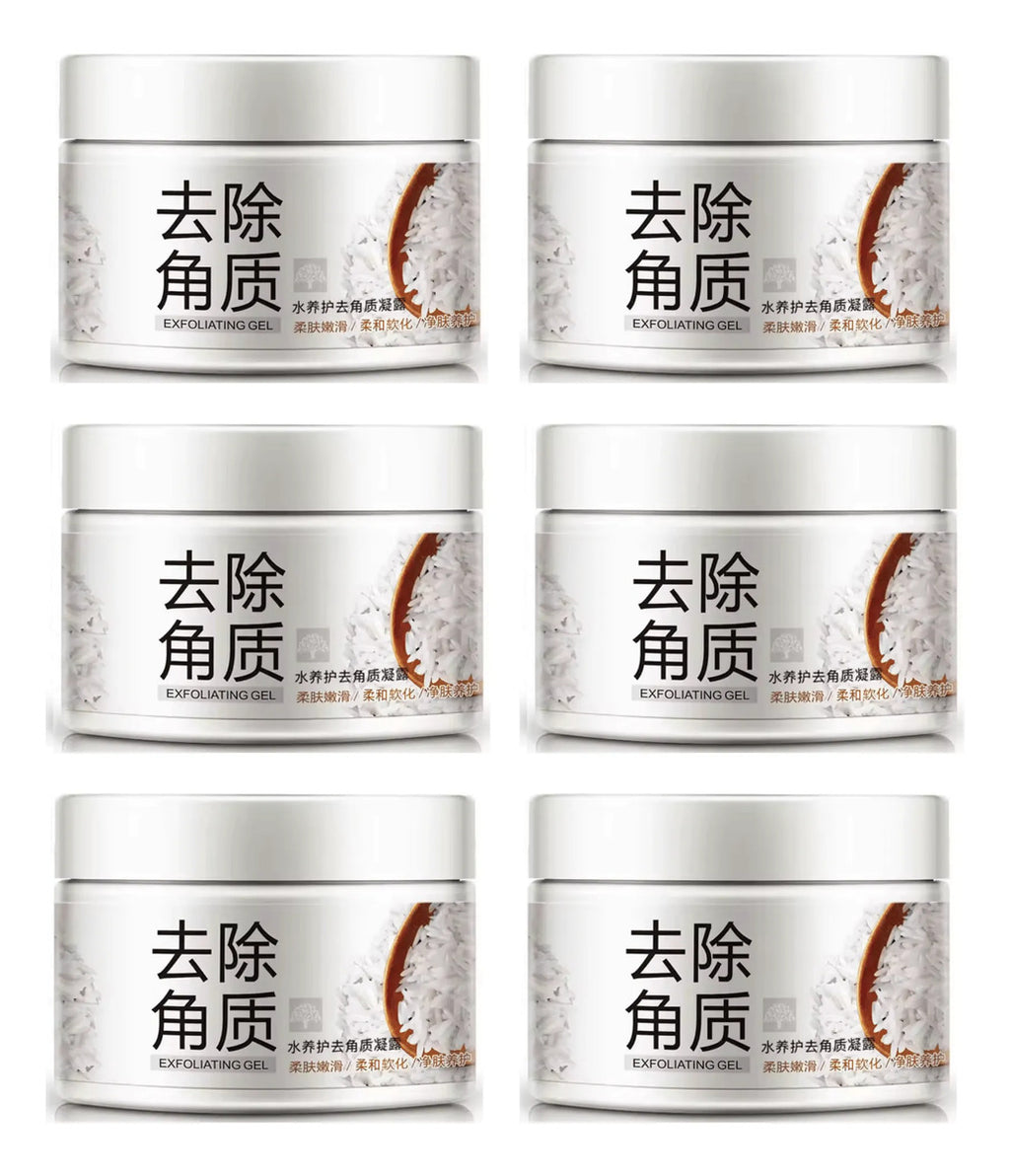 Limpieza Profunda Exfoliante Arroz Manchas Aclarante 6 Pzas