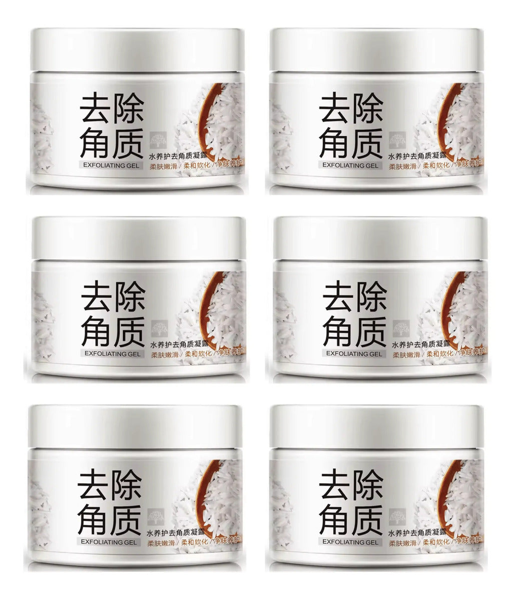 Limpieza Profunda Exfoliante Arroz Manchas Aclarante 6 Pzas