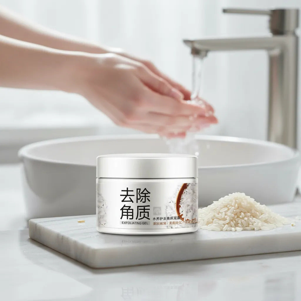 Limpieza Profunda Exfoliante Arroz Manchas Aclarante 6 Pzas