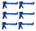 Pistola Calafateadora P/silicón Veker 280 Ml 6 Pz