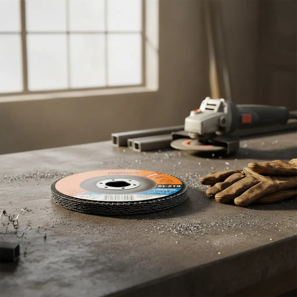 5 Discos Laminado Acero Inoxidable Fandeli 4.5 Plg Dl510