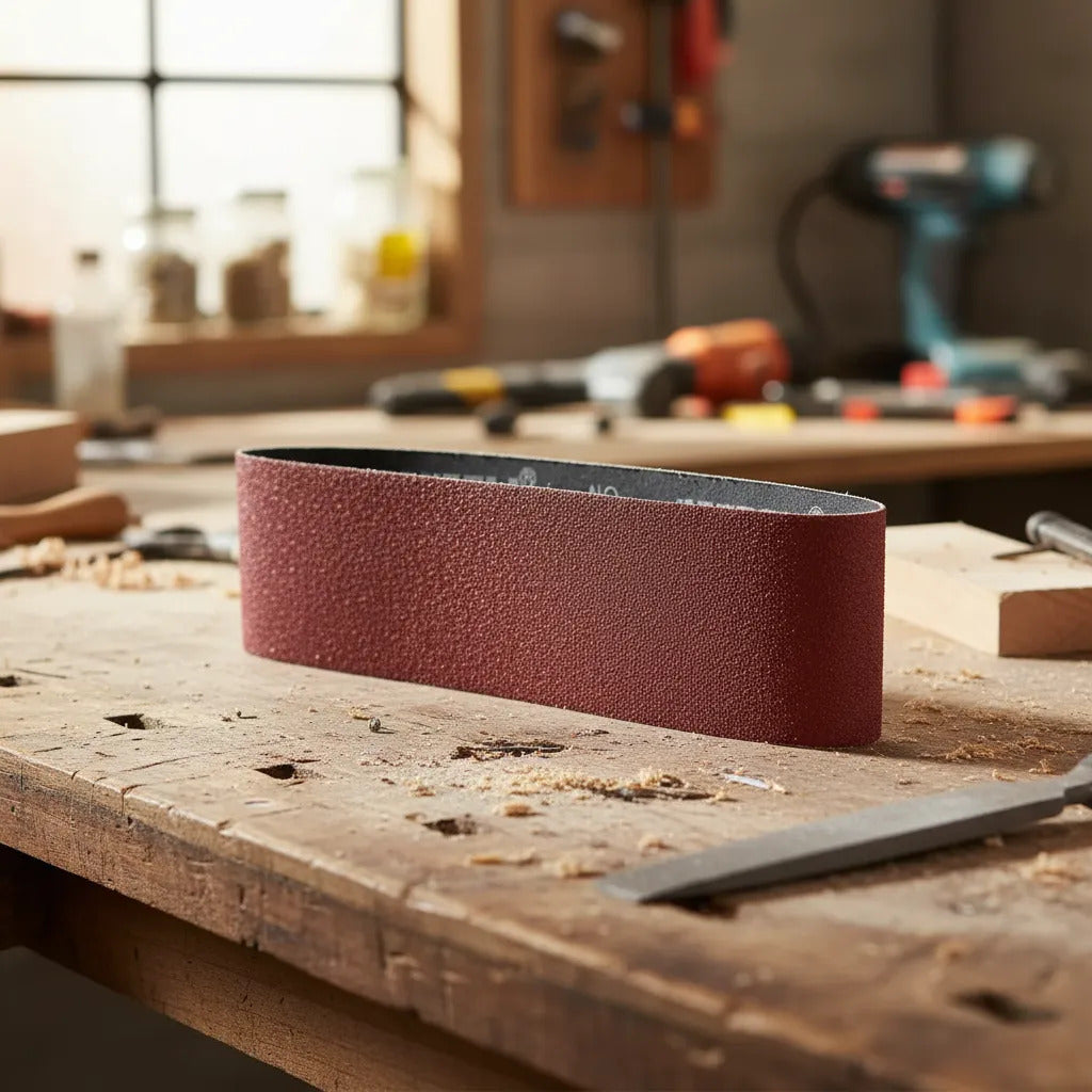 10 Banda Lija 3x 18 X-86 Fandeli Grado 040 Madera Metal